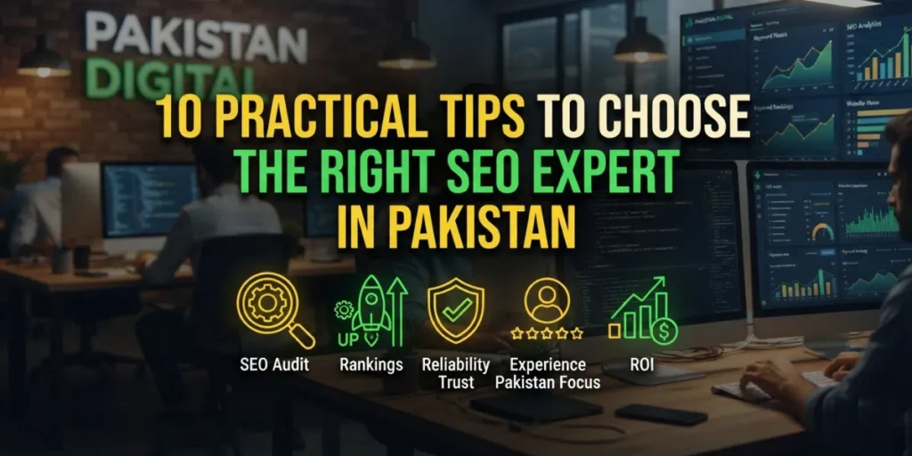 10 Practical Tips to Choose the Right SEO Expert in Pakistan